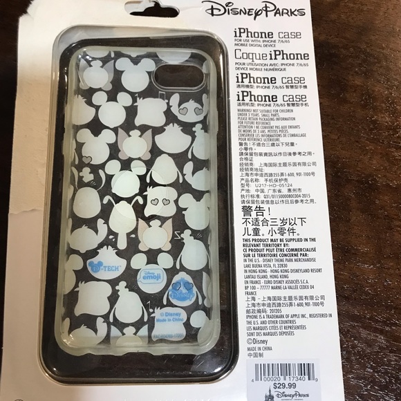 Disney tech iPhone 7/6/6s case emoji print - Picture 2 of 4